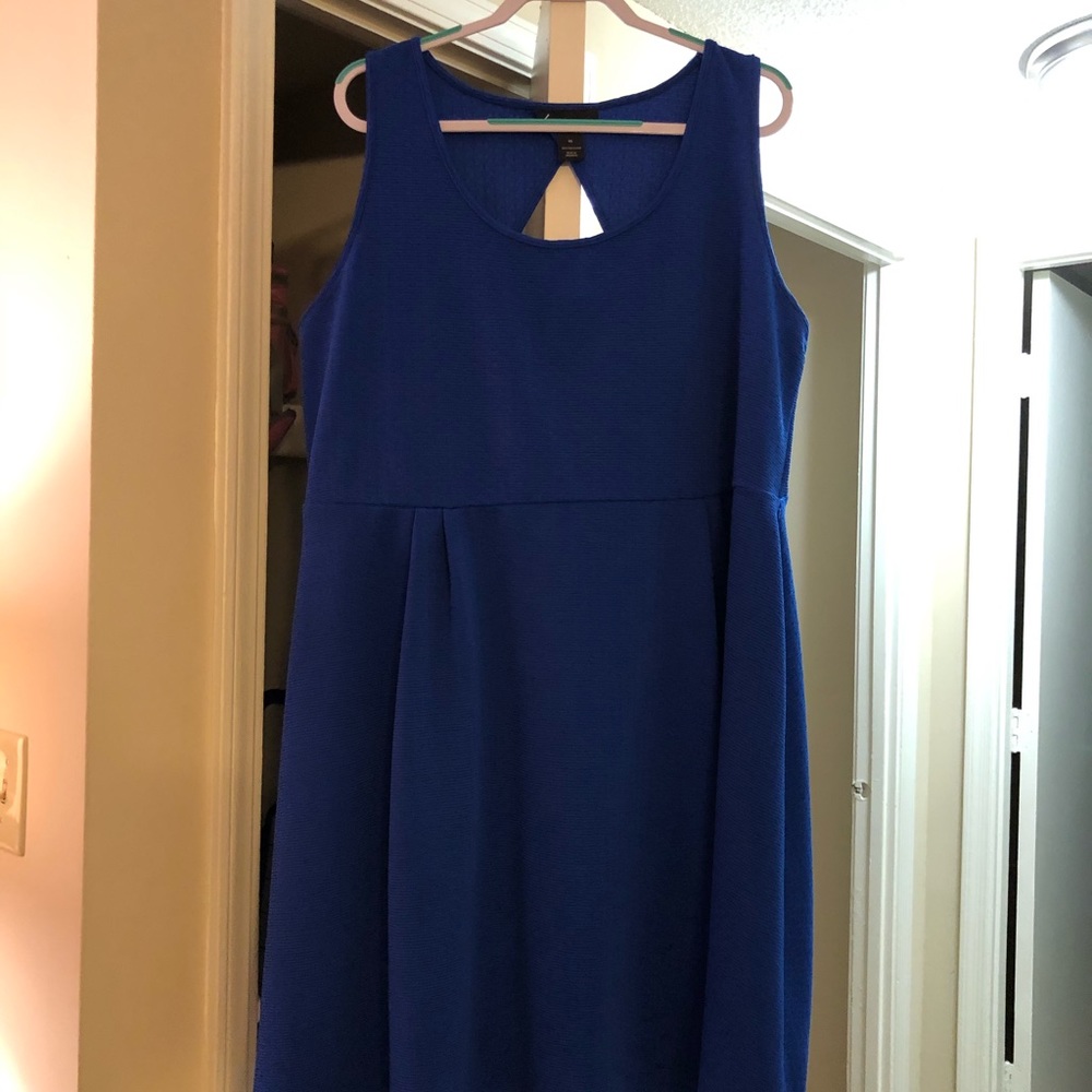 Lane Bryant Blue Dress